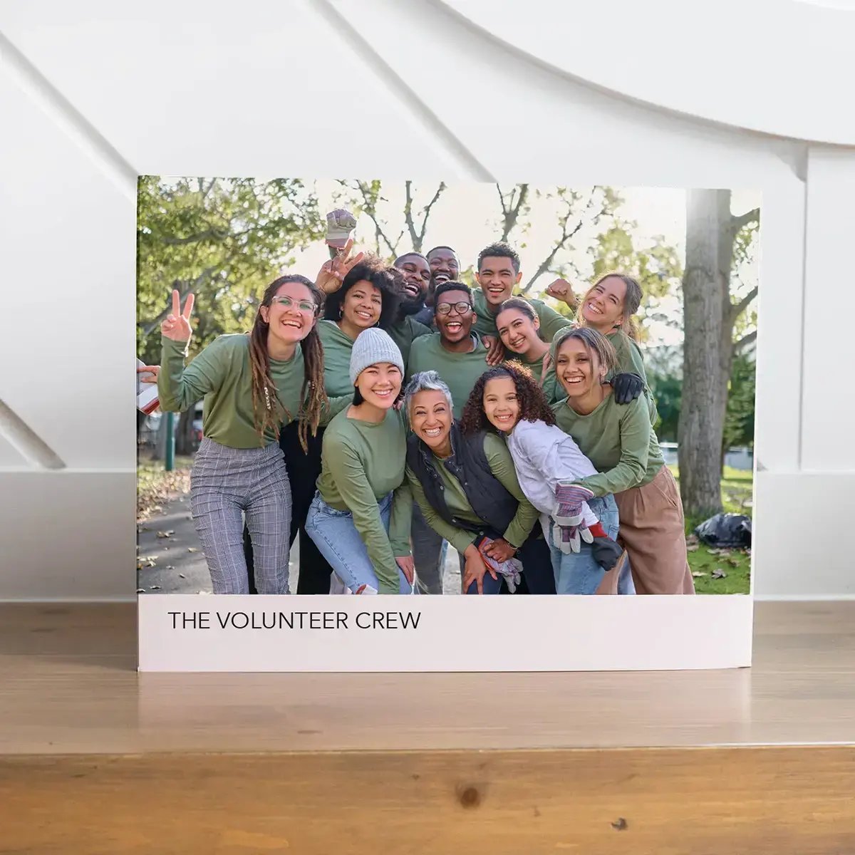 A lasting tribute to your community service efforts, captured in a stunning hardcover photo book