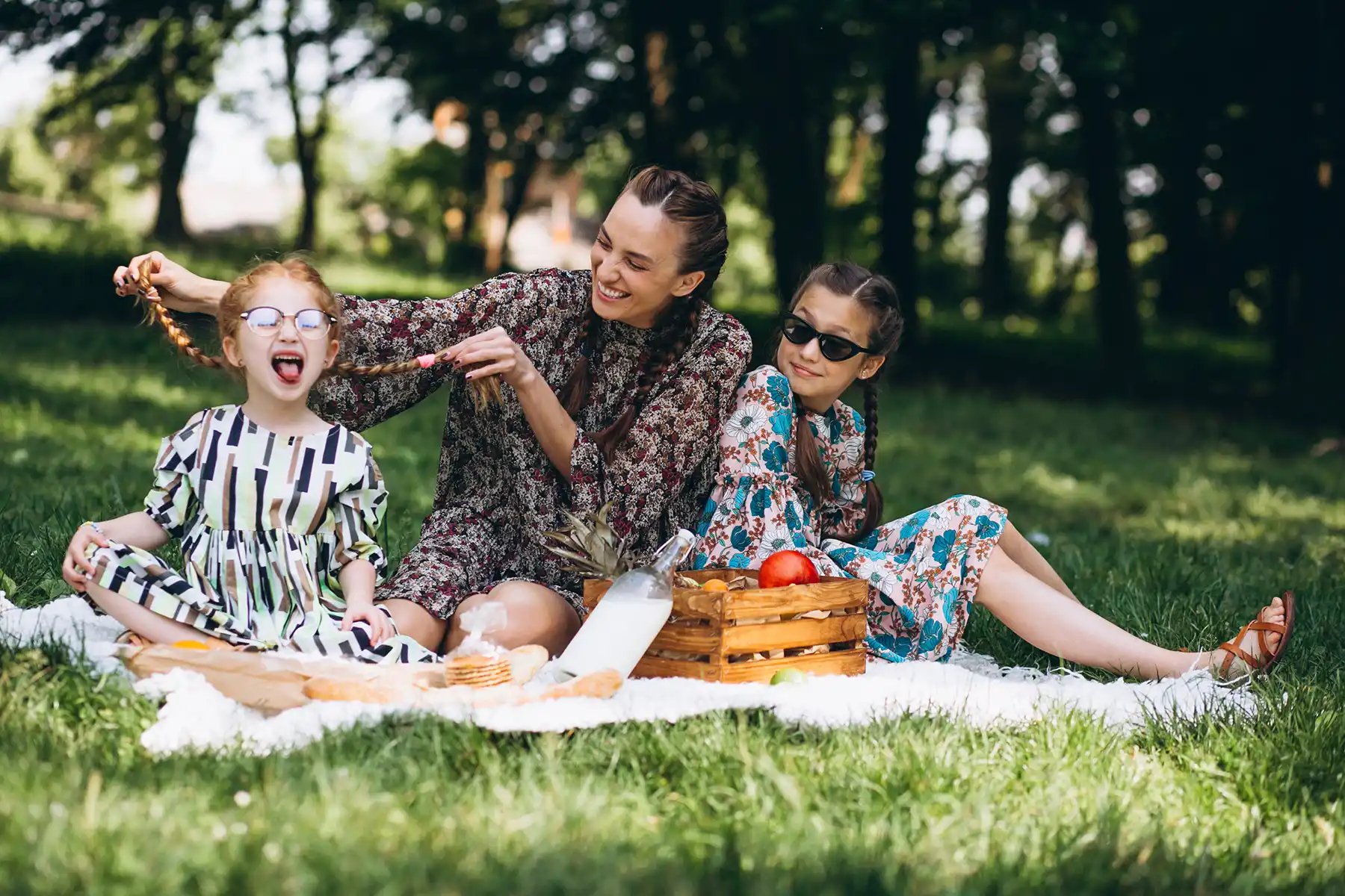 A picnic scene is the perfect backdrop for your spring photography