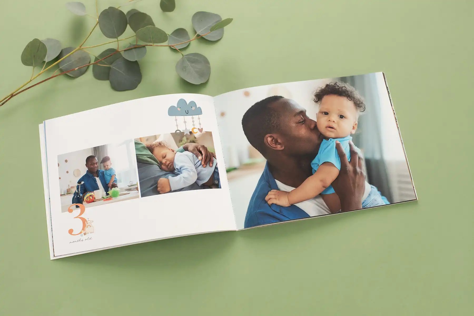 Add personal touches to your photo book