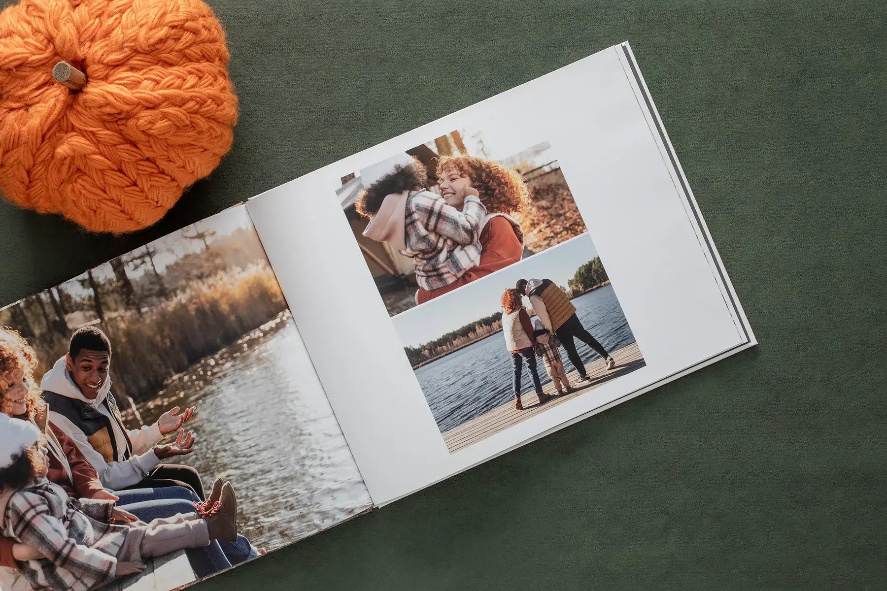 Bring your fall memories to life in a completely customizable photo book from Mimeo Photos