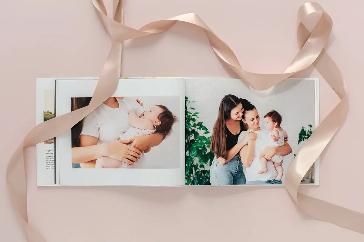 Personalized photo books are the perfect Mothers Day gift