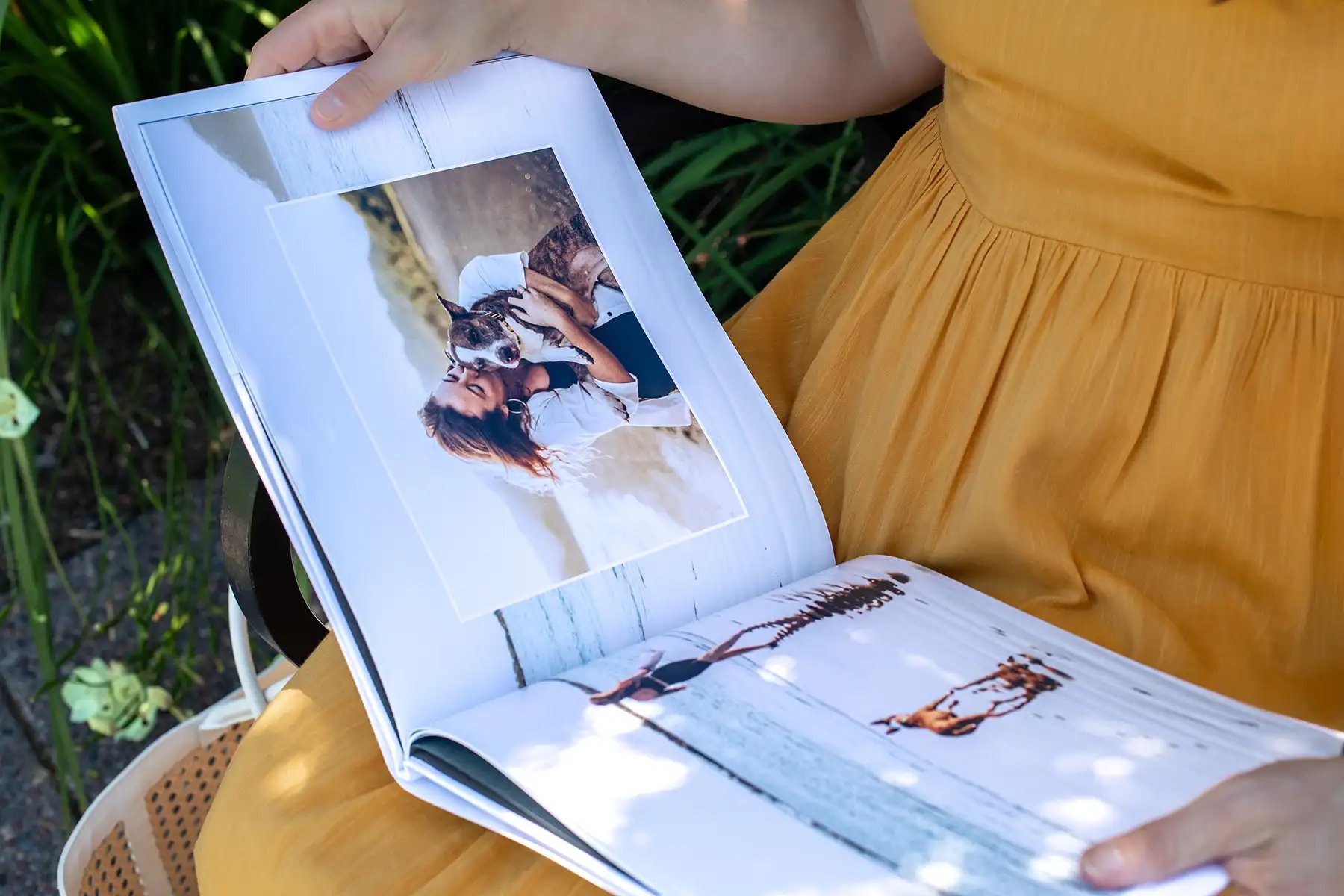 Photo books make a great gift for friends and family to flip through and remember your most precious memories
