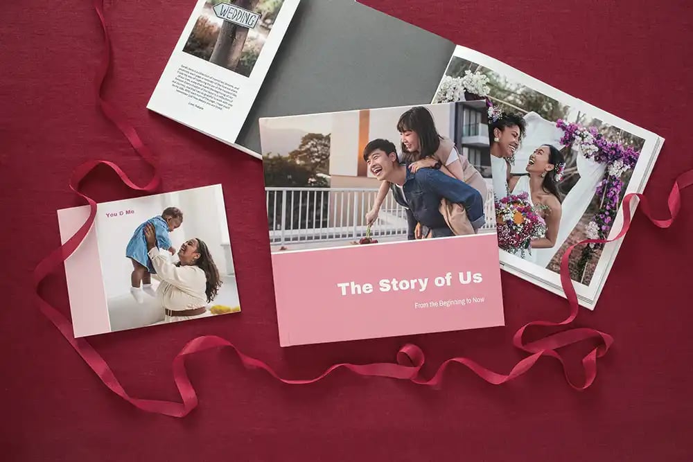 Photo books help you tell your love story