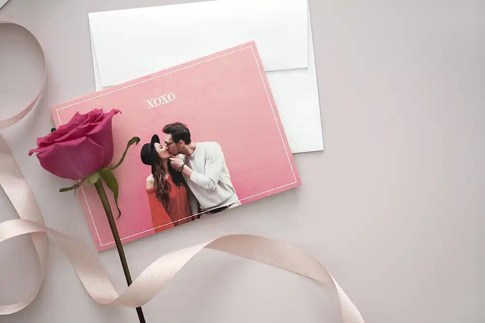 Share the love with custom Valentine's Day cards