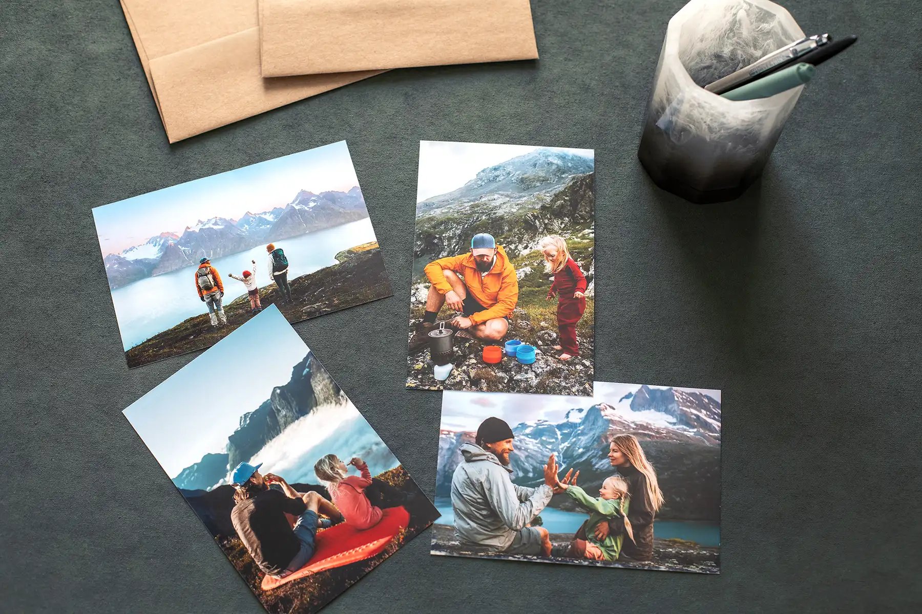 The first step in creating a photo book is to gather your photos