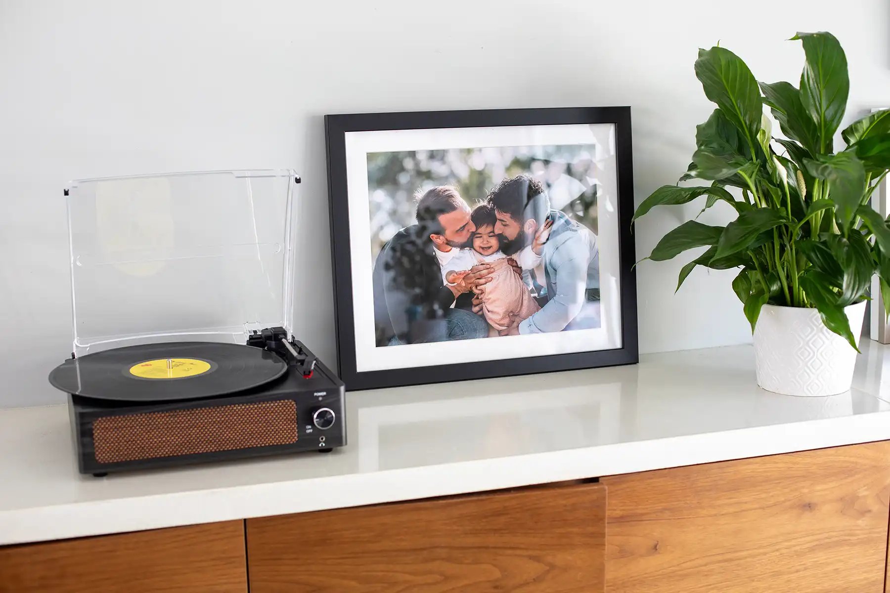 Transform a favorite photo into a cherished piece of home decor