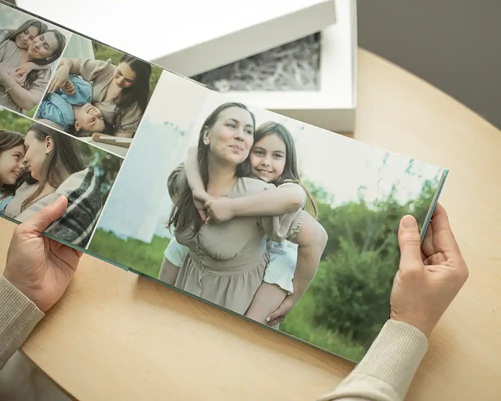 Use a high quality printing service to print your family yearbook