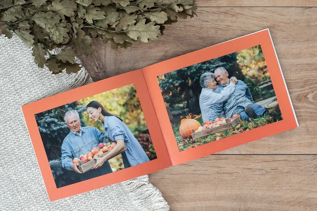 Start your seasonal photo book today with Mimeo Photos