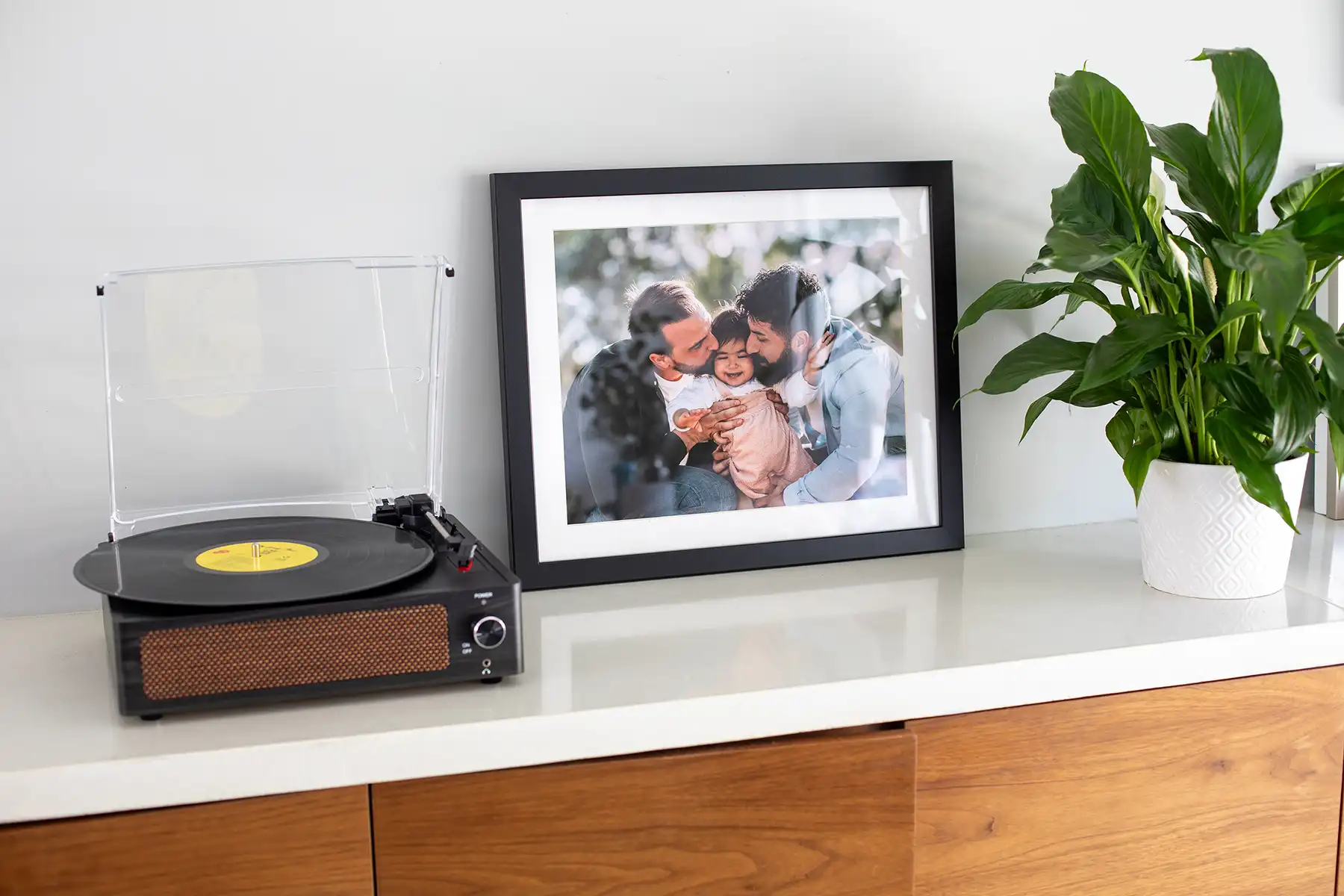 Framed photos make a great Father's Day gift to display all year long