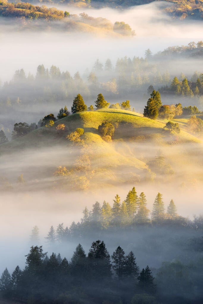 Michael Ryan's photograph of mountains