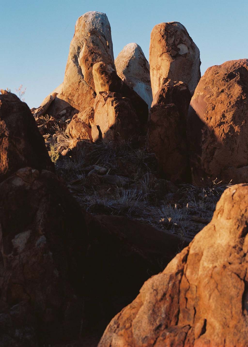 red rock formation