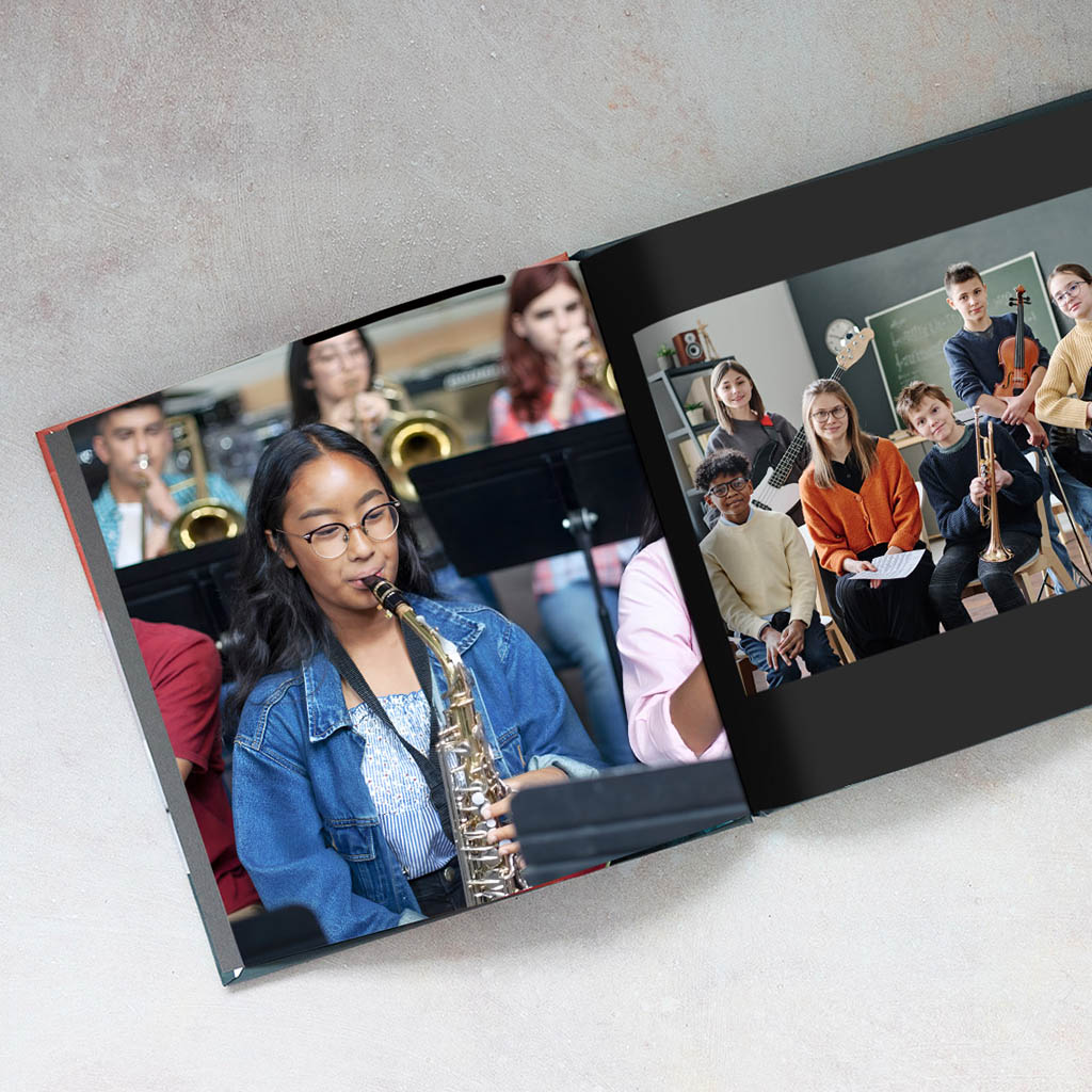 Highlight your school with a custom designed yearbook that's perfectly printed